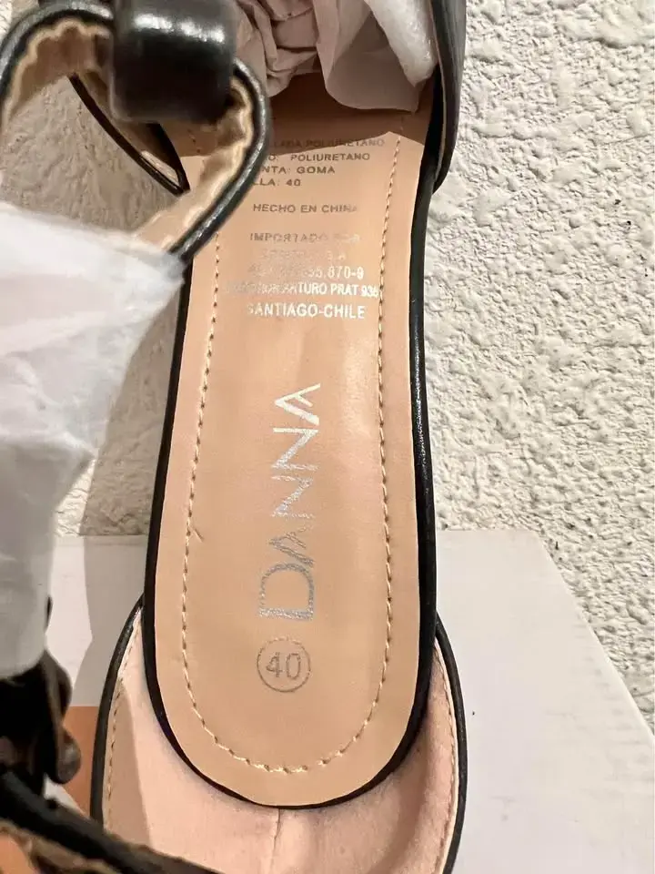 Zapatos de Tacón Negro Danna Elegantes - 2