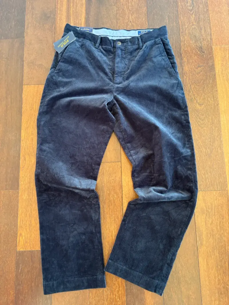 Pantalones de pana azul marino Polo Ralph Lauren - 1