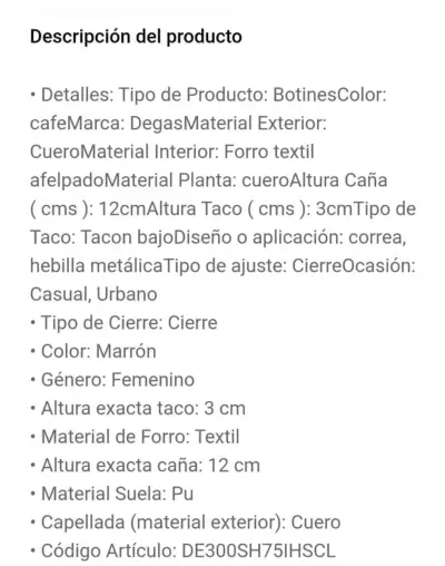 Botines de cuero marrón con hebilla - miniatura 6