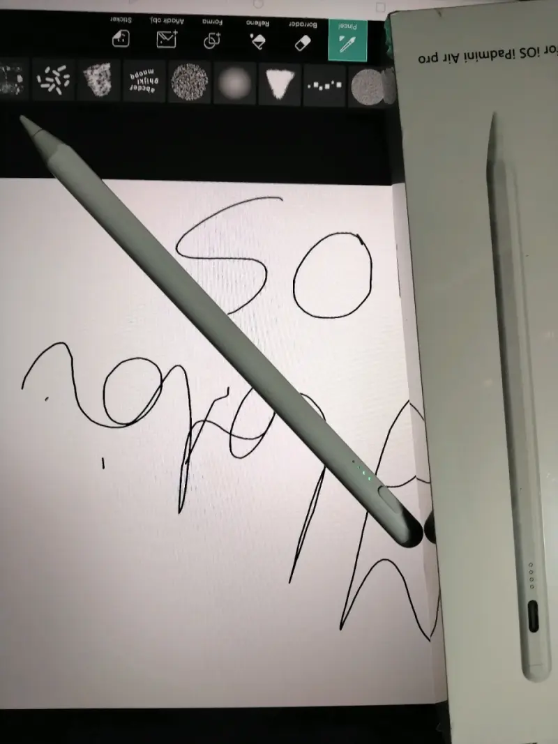 Lápiz digital para ipad con carga usb c - 2