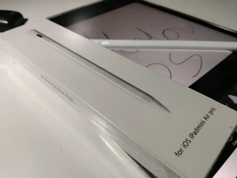 Lápiz digital para ipad con carga usb c - 4