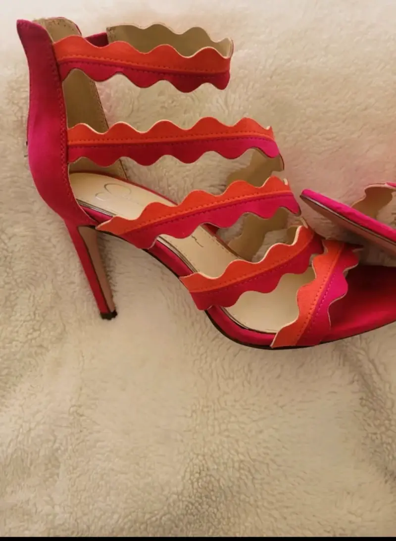 Sandalias Jessica Simpson coloridas para mujer - 2