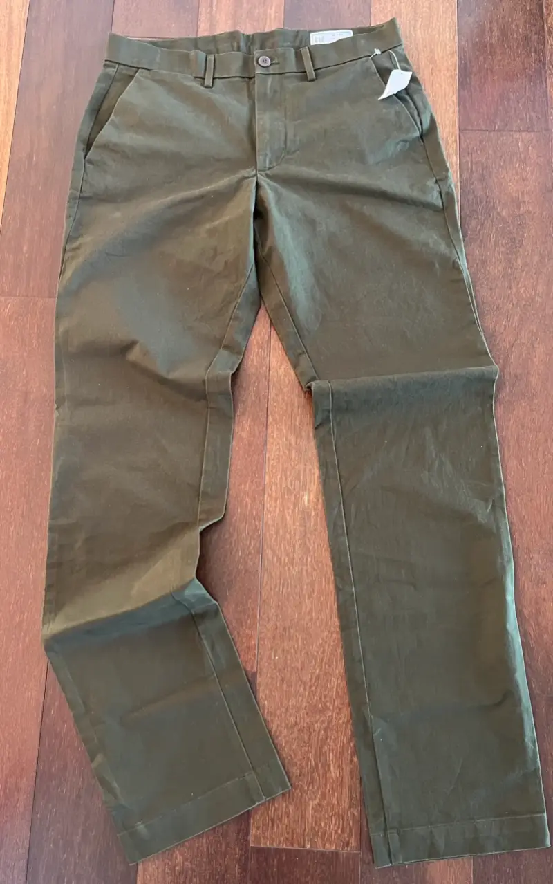 Pantalones de hombre Gap color verde oliva