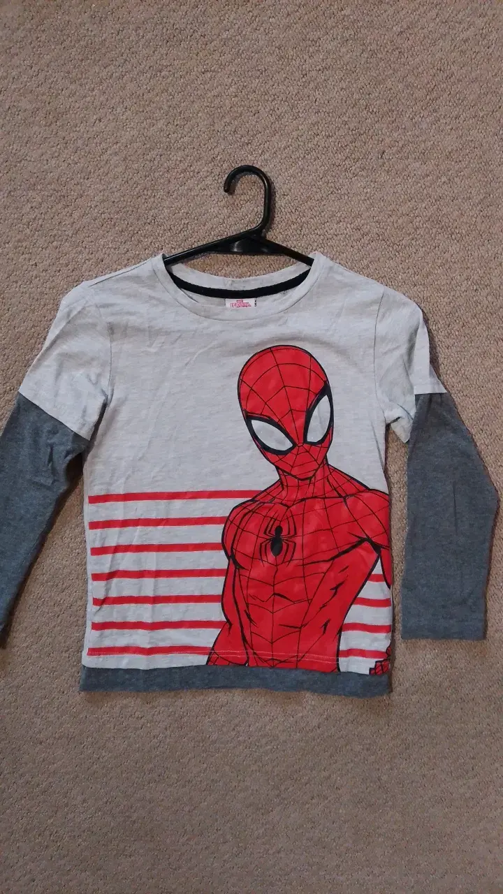 Polera de niño Spiderman manga larga - 1