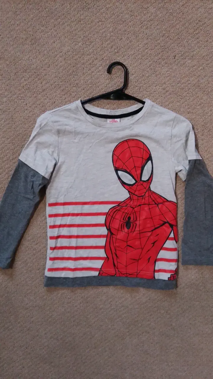 Polera de niño Spiderman manga larga - 2