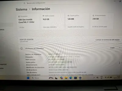 Notebook Dell Latitude 5440 i7-1355u 16gb  256ssd - miniatura 6