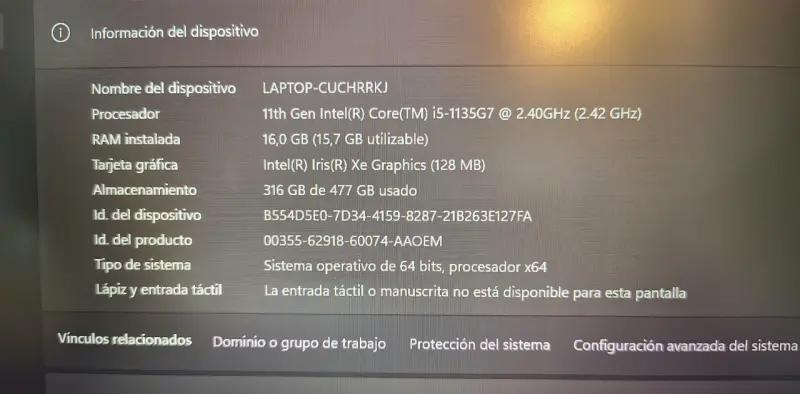Laptop Lenovo ThinkPad L14 - 5