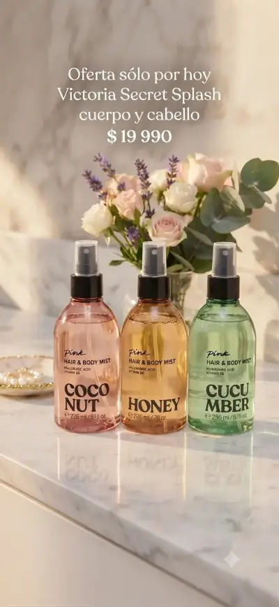 Set de Fragancias Victoria's Secret para Cuerpo y Cabello - miniatura 1