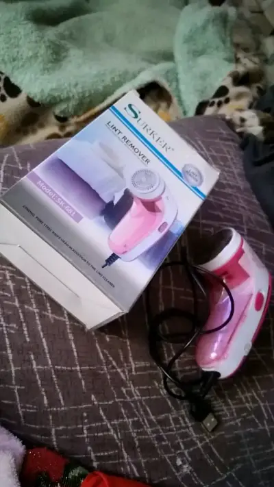 Quitapelusas eléctrico Surker rosa - miniatura 2