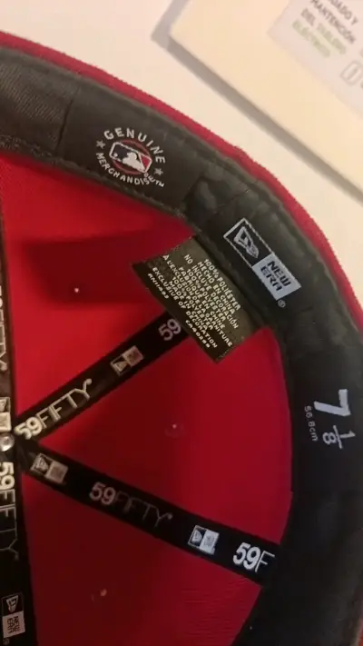 Gorra roja New Era LA Dodgers - miniatura 3