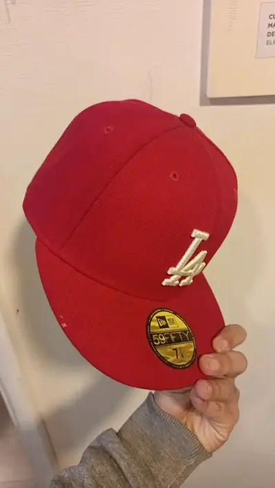 Gorra roja New Era LA Dodgers - miniatura 5