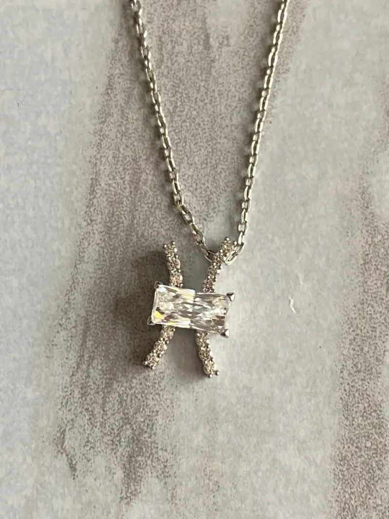 Collar Swarovski Colección Zodiac Piscis Original - 3