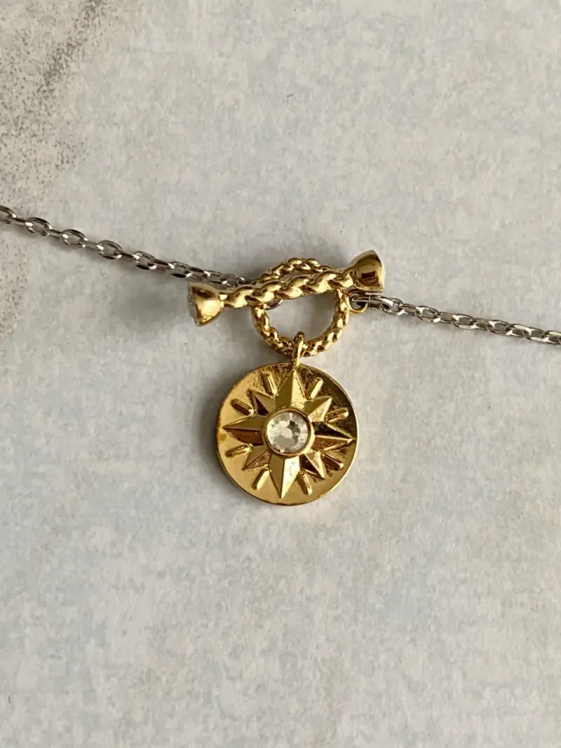 Collar Swarovski Colección Zodiac Piscis Original - 4