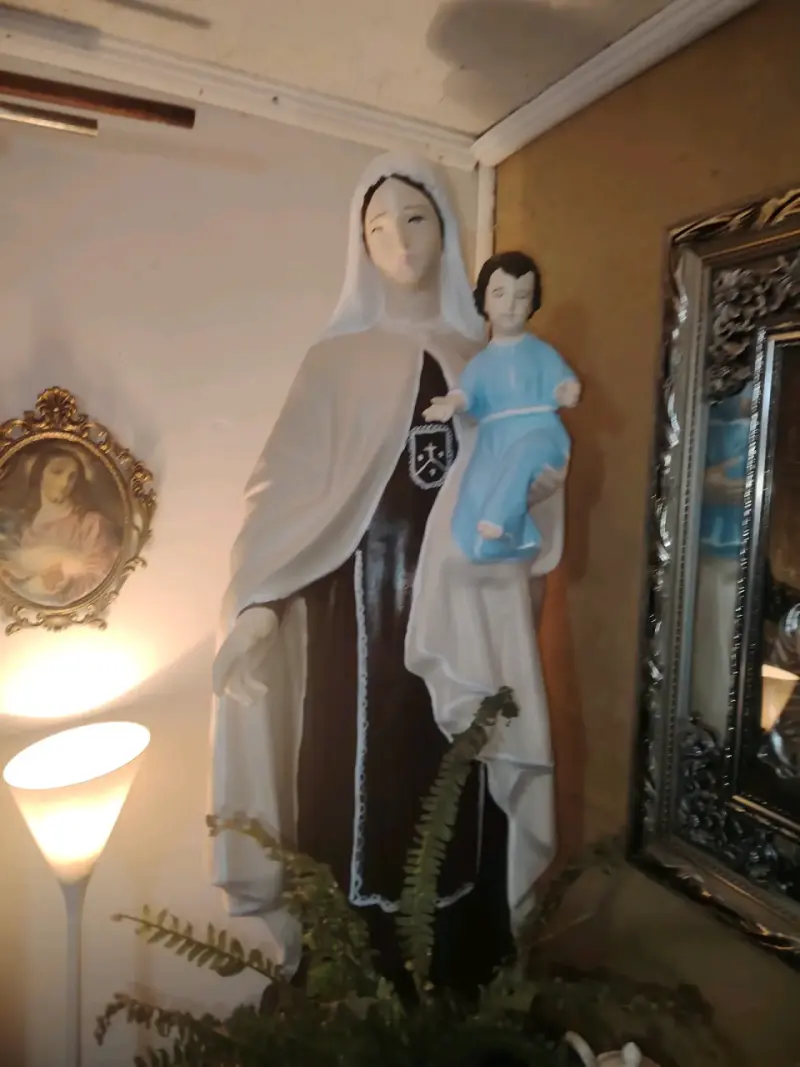 Estatua religiosa de Virgen un metro 20 - 1
