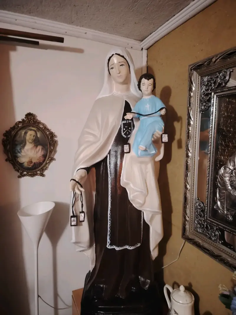 Estatua religiosa de Virgen un metro 20 - 3