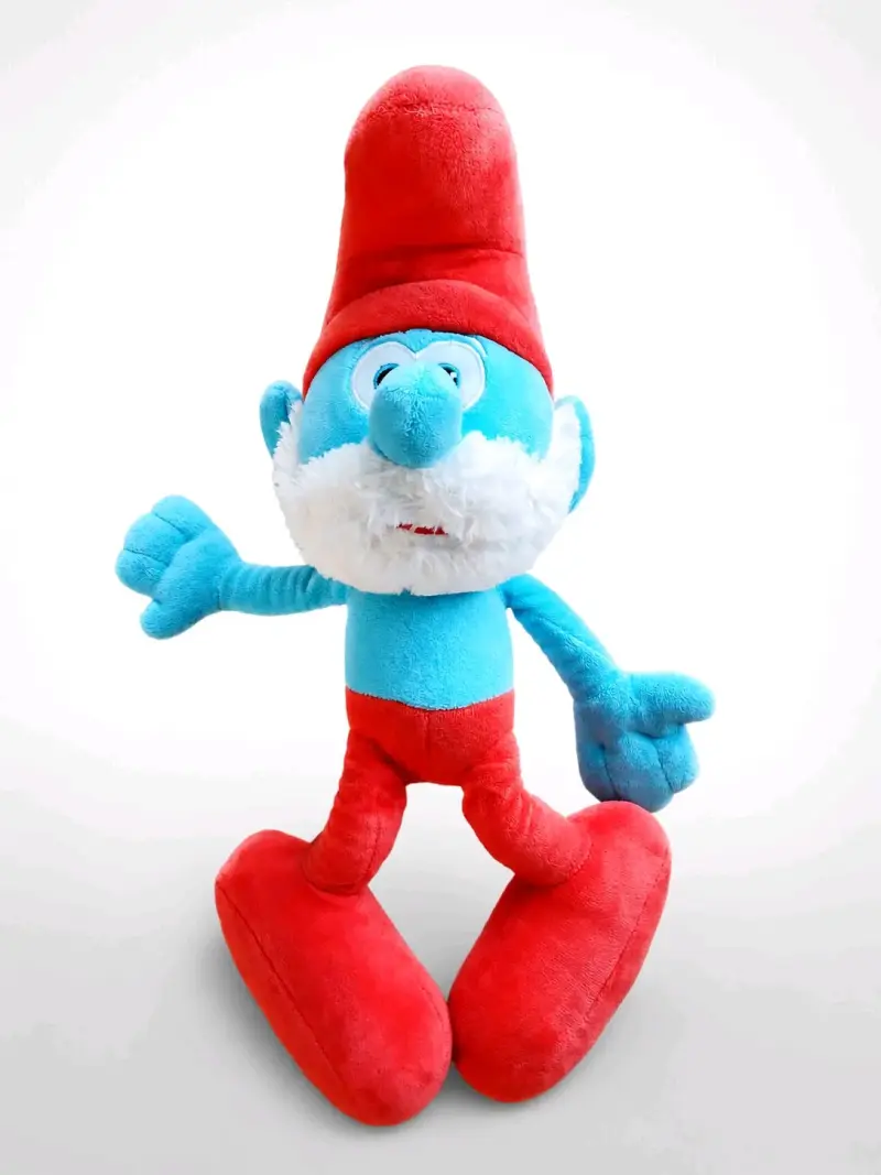 Peluche de Papá Pitufo grande y suave - 1