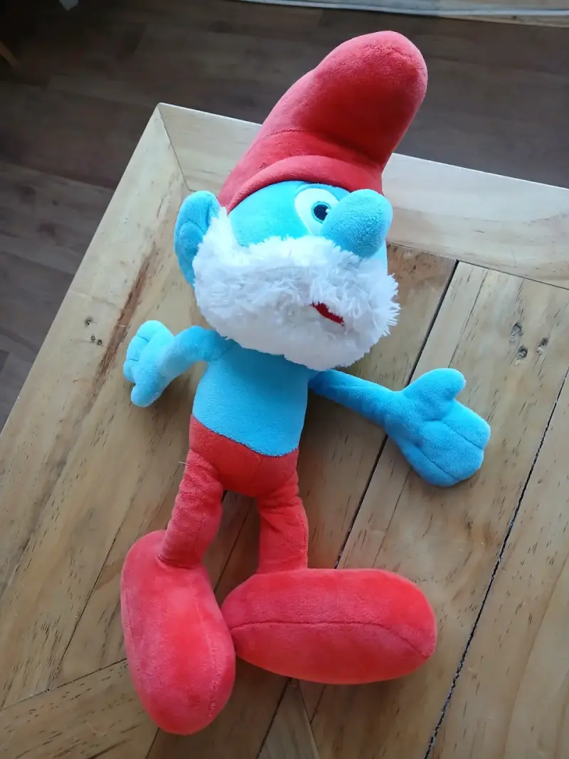 Peluche de Papá Pitufo grande y suave - 2