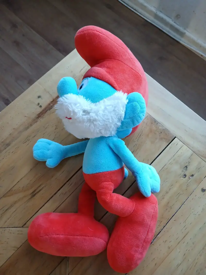 Peluche de Papá Pitufo grande y suave - 3