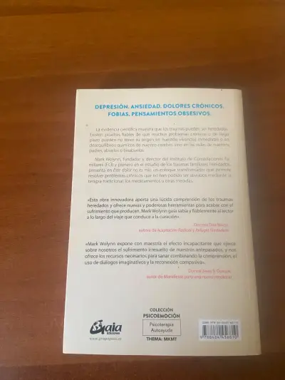 Libro 'Este dolor no es mío' de Mark Wolynn - miniatura 2