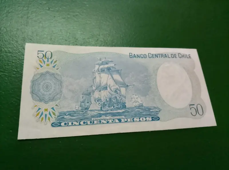 Billete chileno de 50 pesos de 1981 - 2
