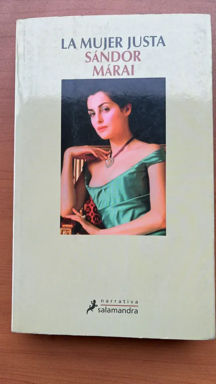 Libro 'La Mujer Justa' de Sándor Márai - 1