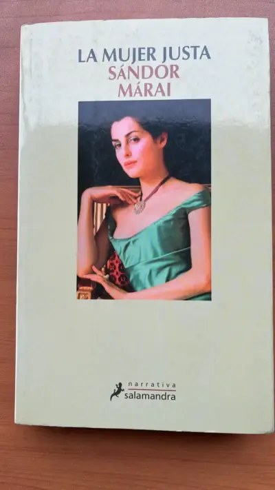 Libro 'La Mujer Justa' de Sándor Márai - miniatura 1