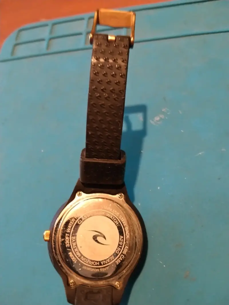 Reloj Rip Curl negro con cronógrafo - 3