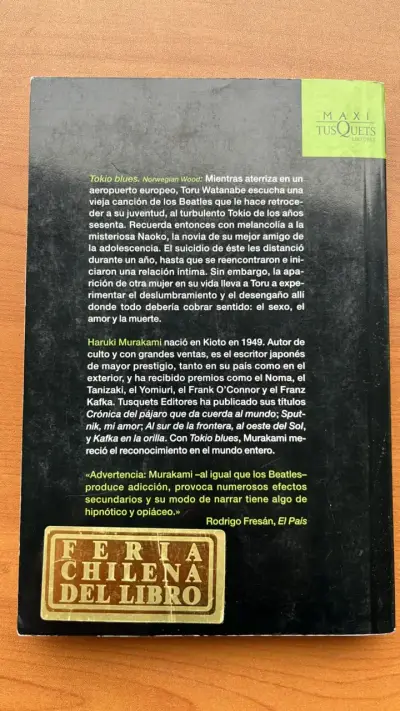 Libro Tokio Blues de Haruki Murakami - miniatura 2