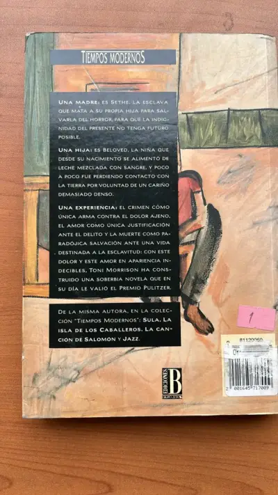 Libro 'Beloved' de Toni Morrison en español - miniatura 2