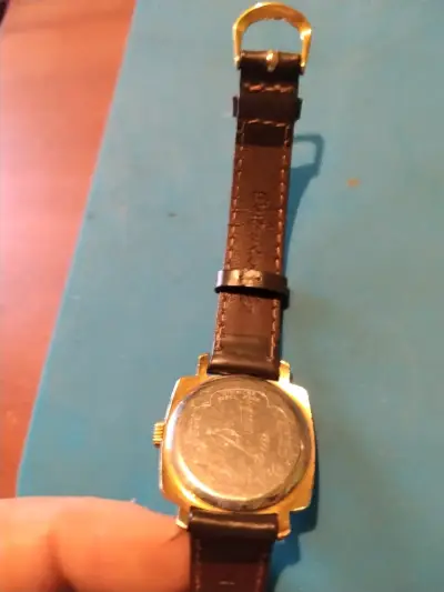 Reloj ondoz suizo vintage enchapado en oro - miniatura 2