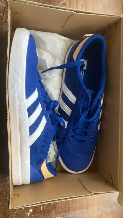 Zapatillas Adidas Originals azules con blanco - miniatura 1
