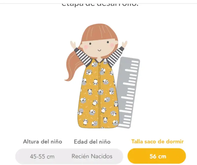 Saquito de dormir para bebé TOG 3.5 - 3