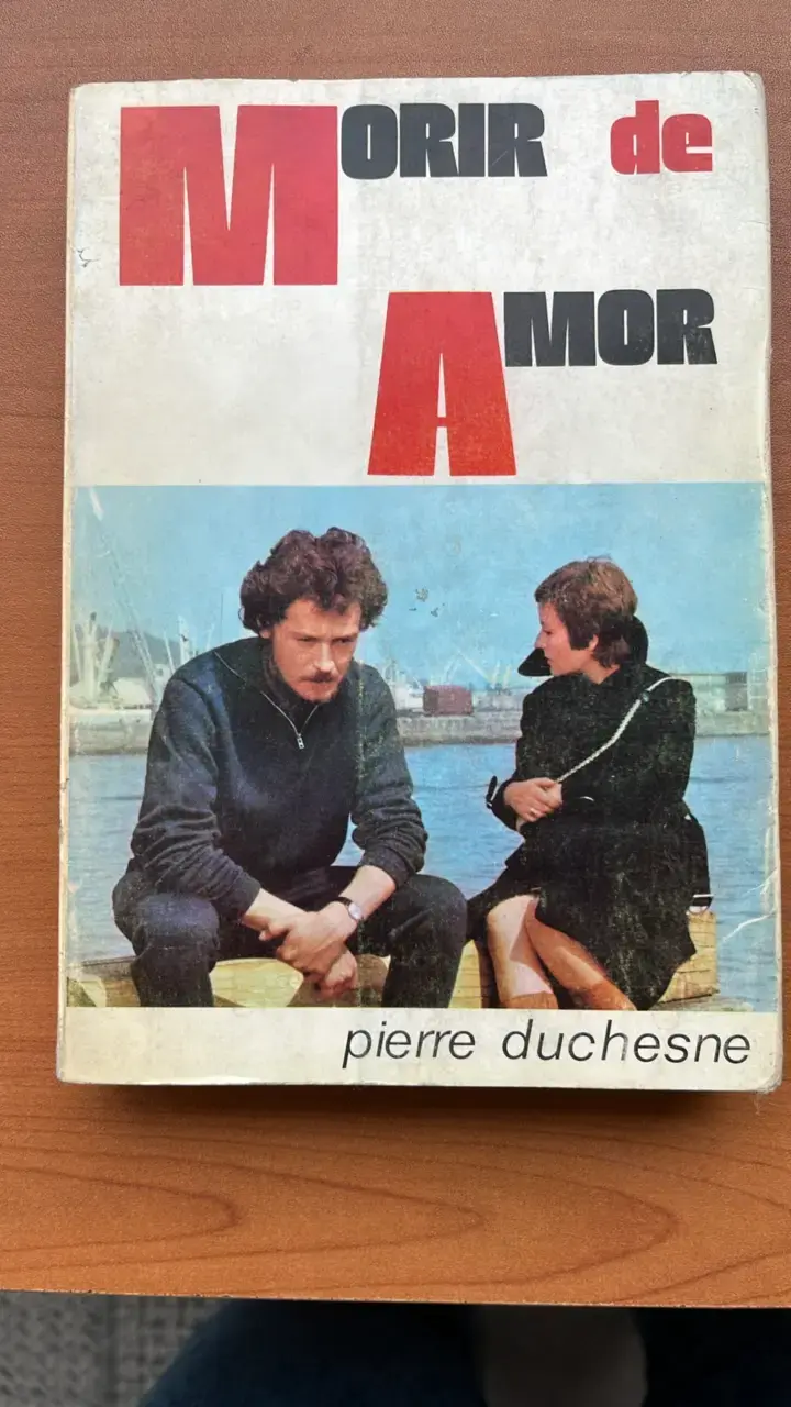Libro 'Morir de Amor' de Pierre Duchesne - 1