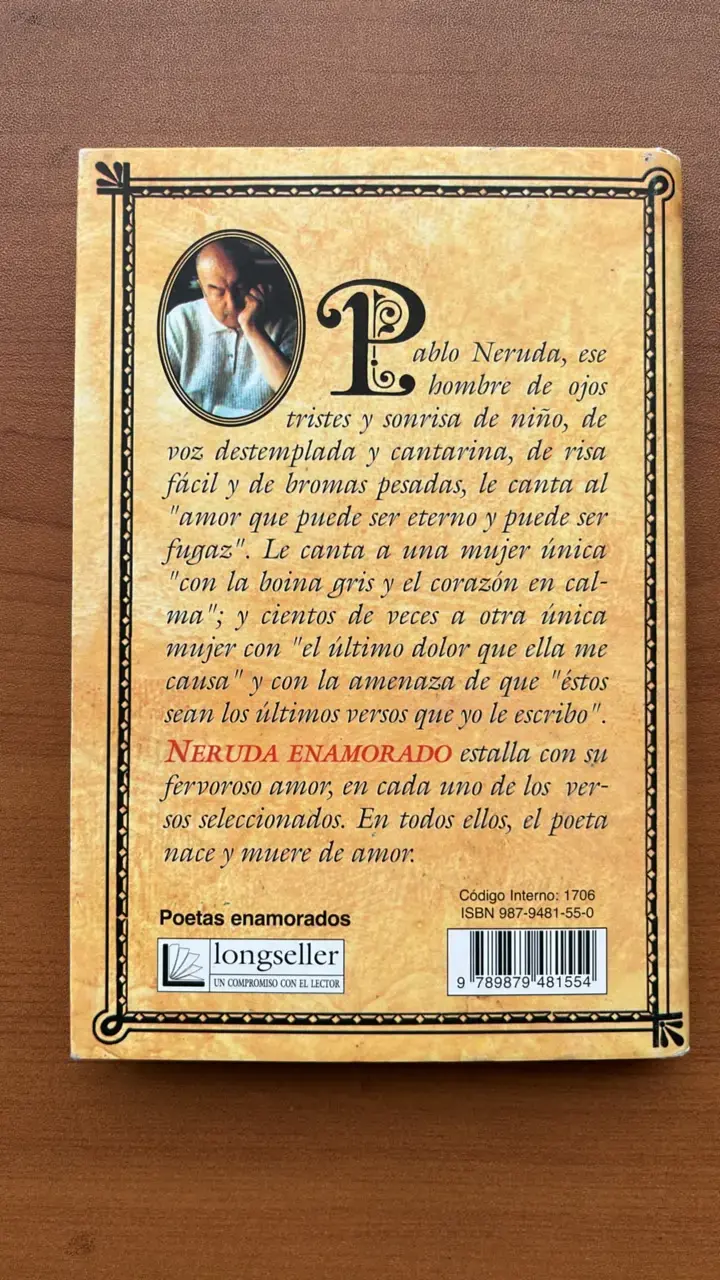 Libro 'Neruda Enamorado' de Pablo Neruda - 2