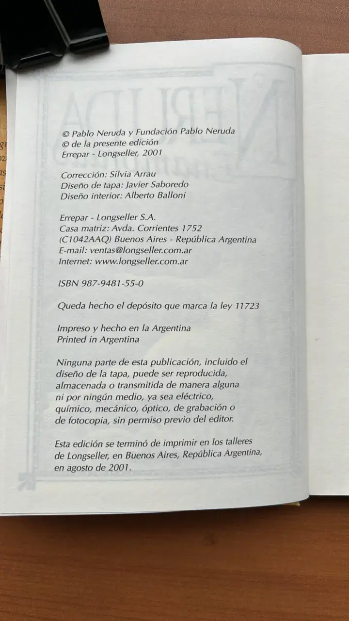 Libro 'Neruda Enamorado' de Pablo Neruda - 3