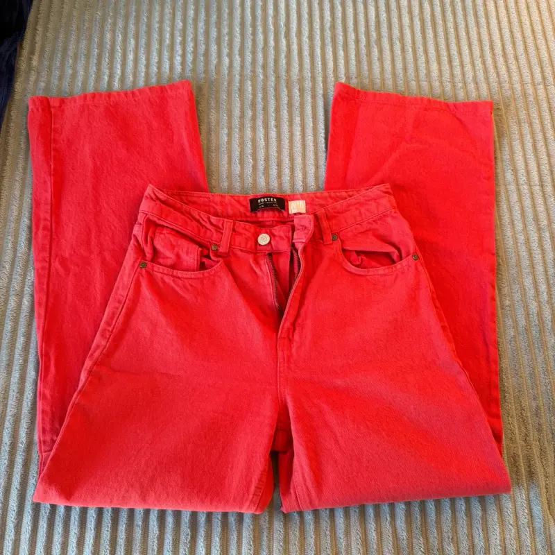 Jeans rojos Foster para mujer - 1