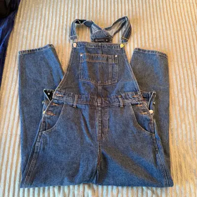 Jardinera de jeans para mujer talla S - miniatura 1