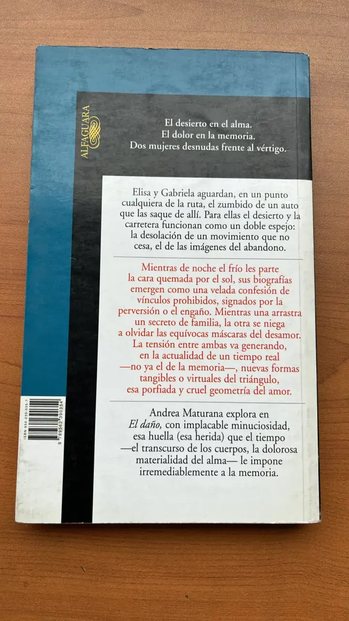 Libro 'El daño' de Andrea Maturana - 2
