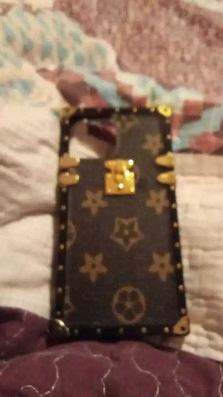 Funda de lujo para celular con diseño floral