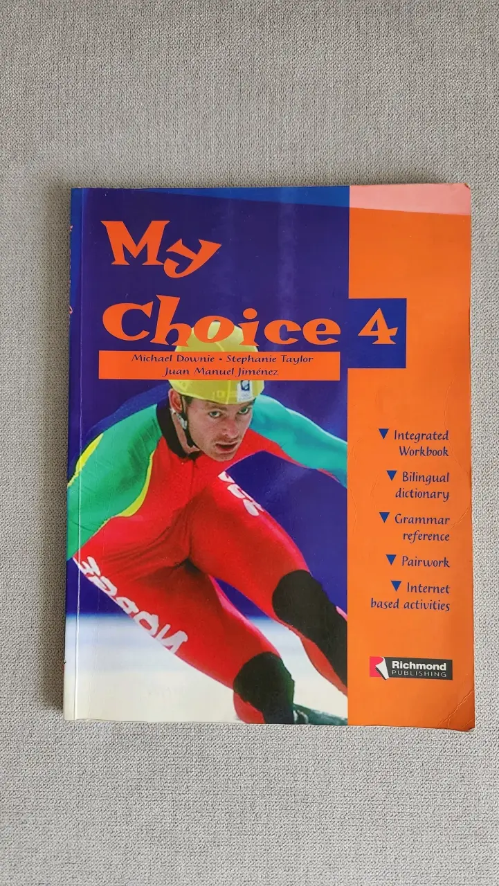 Libro de inglés My Choice 4 - 1