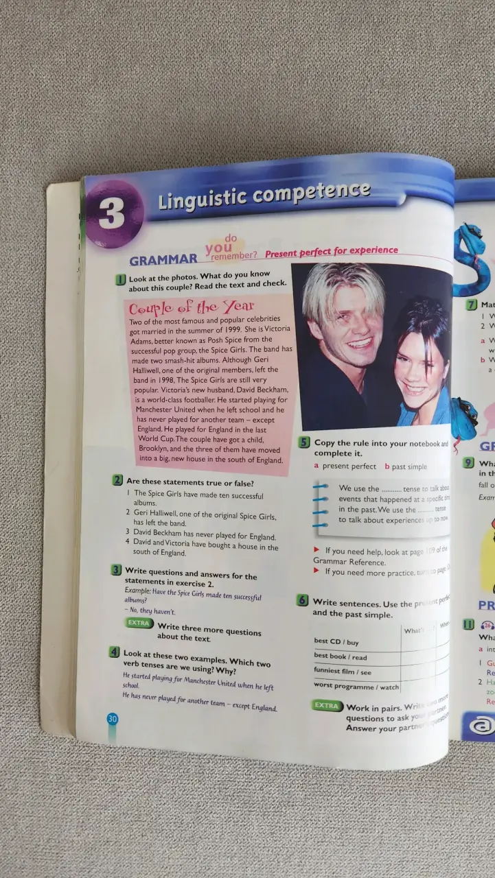 Libro de inglés My Choice 4 - 6