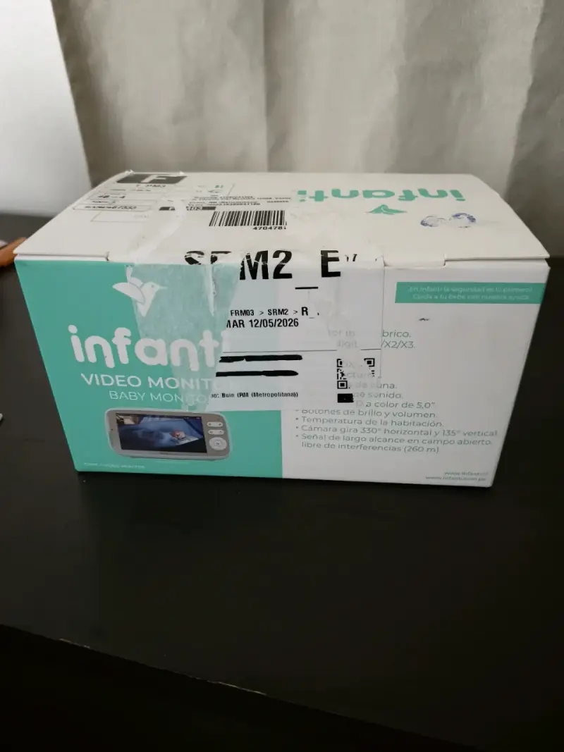 Monitor de Bebé Infanti con Cámara y Visión Nocturna - 3