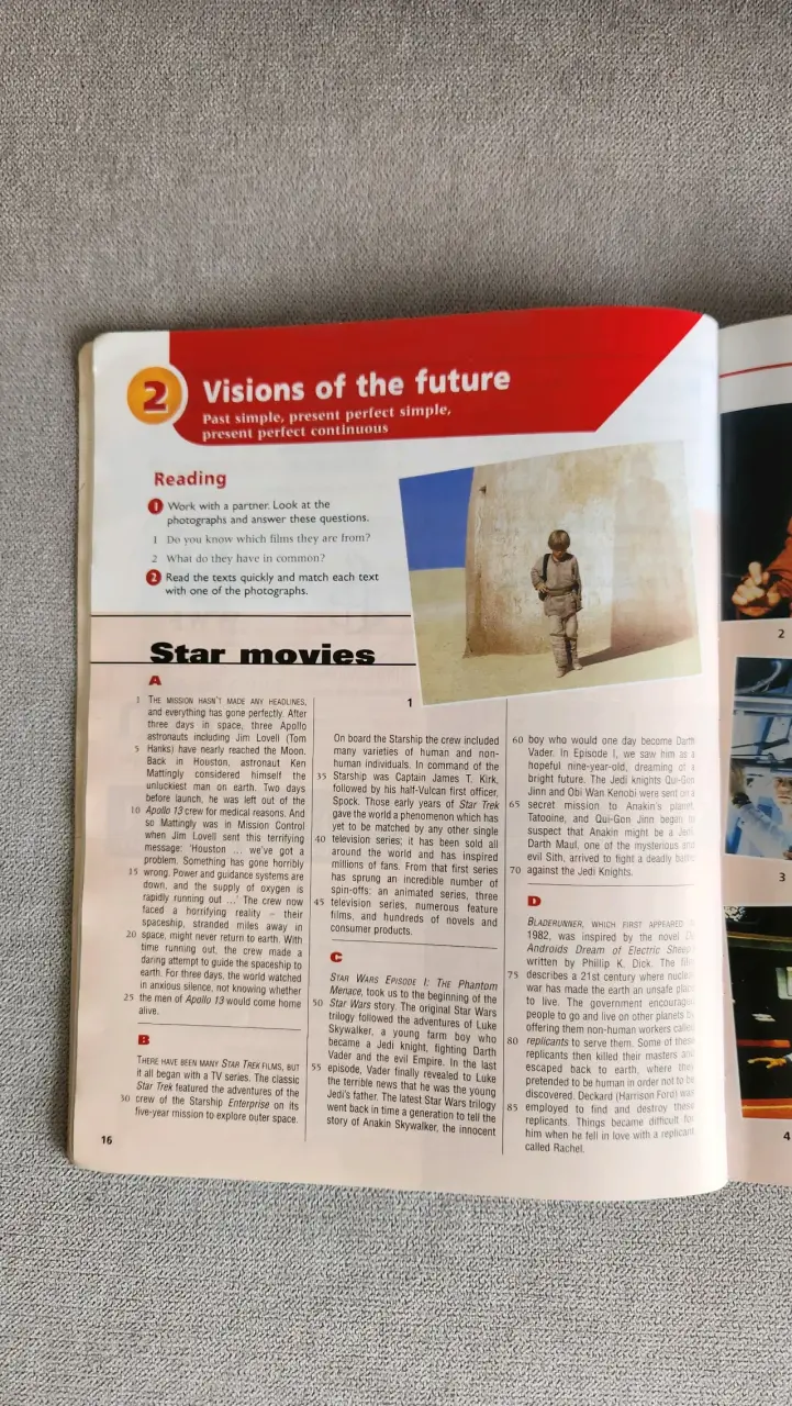 Libro de inglés Rising Star para estudiantes - 4