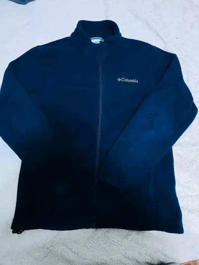 Chaqueta polar Columbia azul marino - miniatura 1