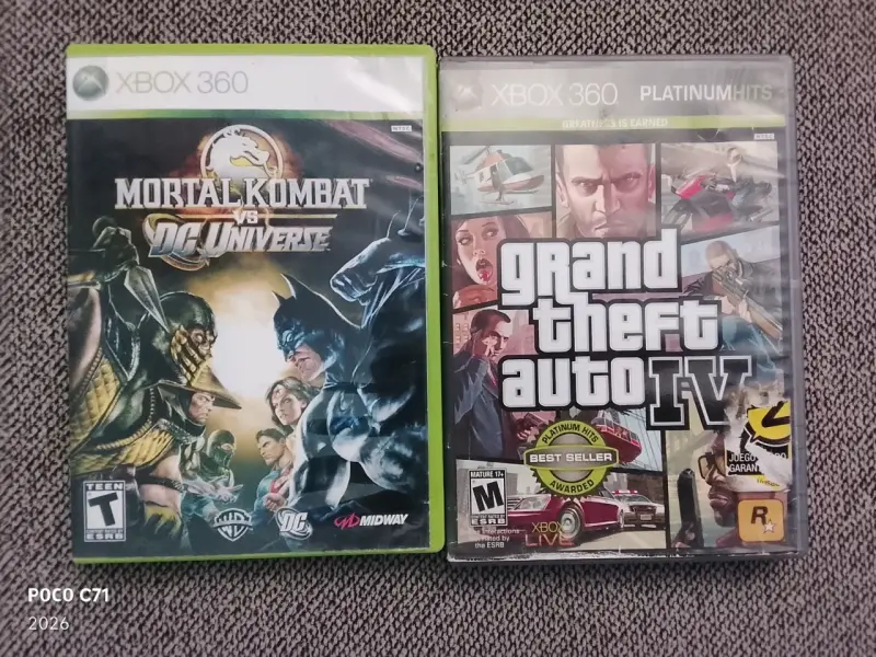 Juegos Xbox 360: Mortal Kombat vs DC Universe y GT - 1