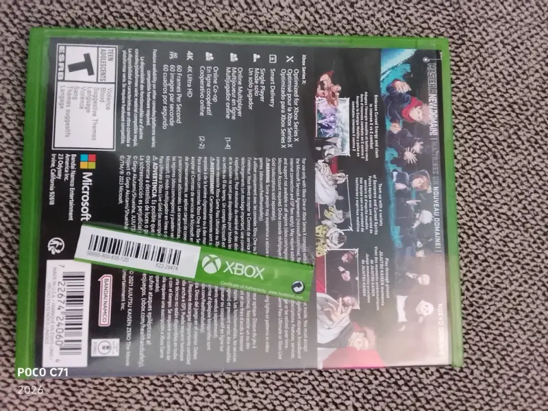 Juego Jujutsu Kaisen Cursed Clash para Xbox Series X/One - 3
