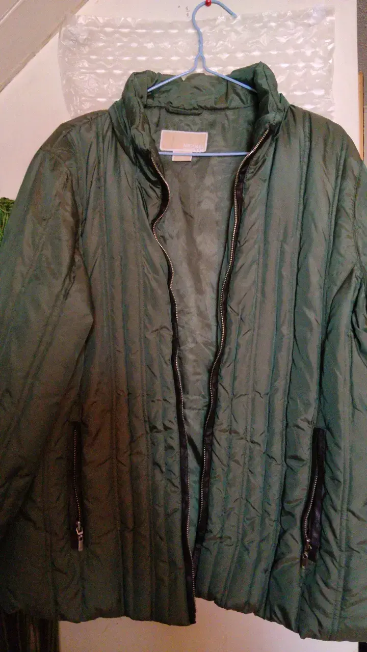 Chaqueta Michael Kors verde talla XL - 1