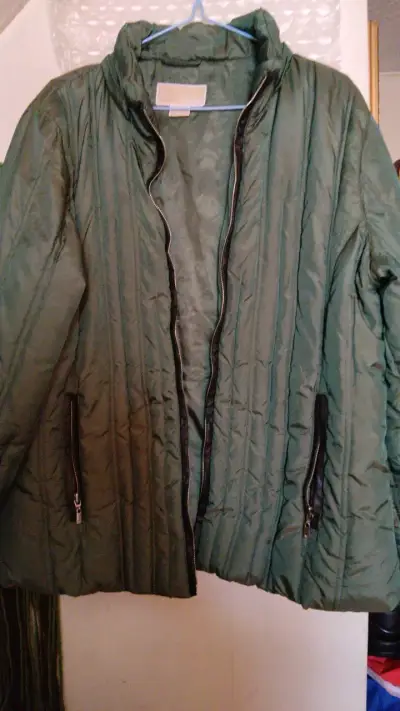 Chaqueta Michael Kors verde talla XL - miniatura 2