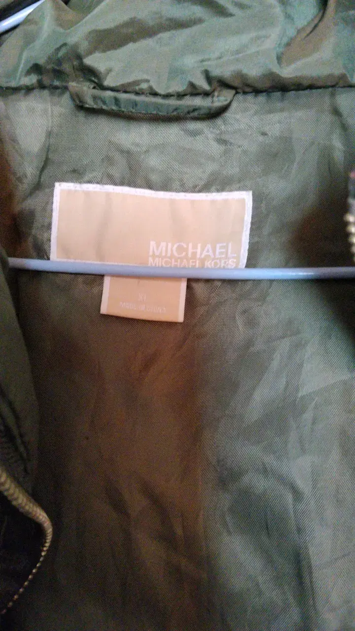 Chaqueta Michael Kors verde talla XL - 4