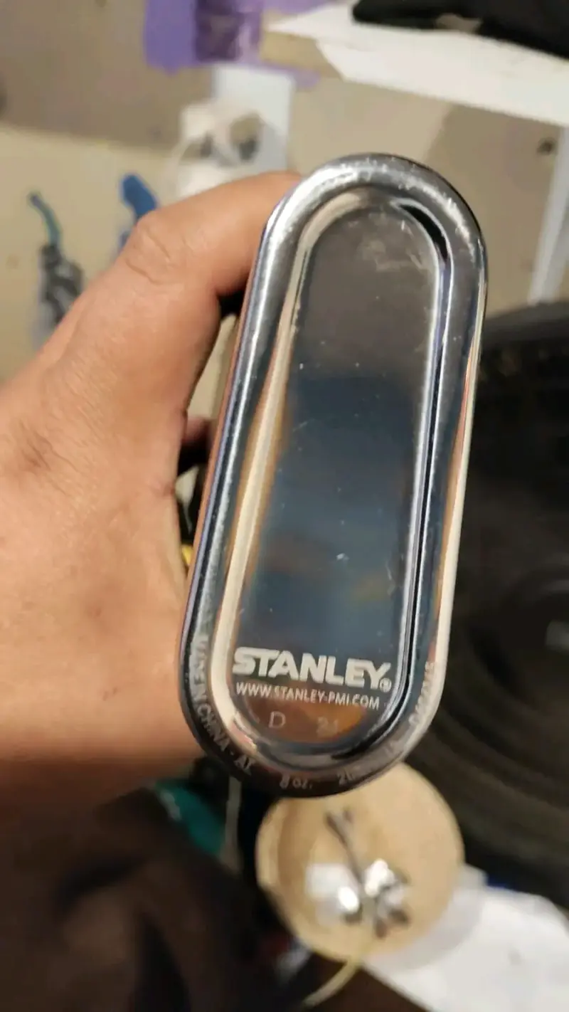 Petaca Stanley negra de acero inoxidable - 3